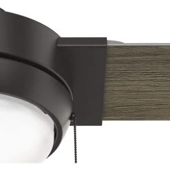 Mesquite 52 in. Indoor Noble Bronze Ceiling Fan with Light Kit by Hunter -Hunter Sales noble bronze hunter ceiling fans with lights 51312 1d 1000