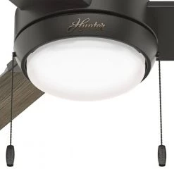 Mesquite 52 in. Indoor Noble Bronze Ceiling Fan with Light Kit by Hunter -Hunter Sales noble bronze hunter ceiling fans with lights 51312 66 1000