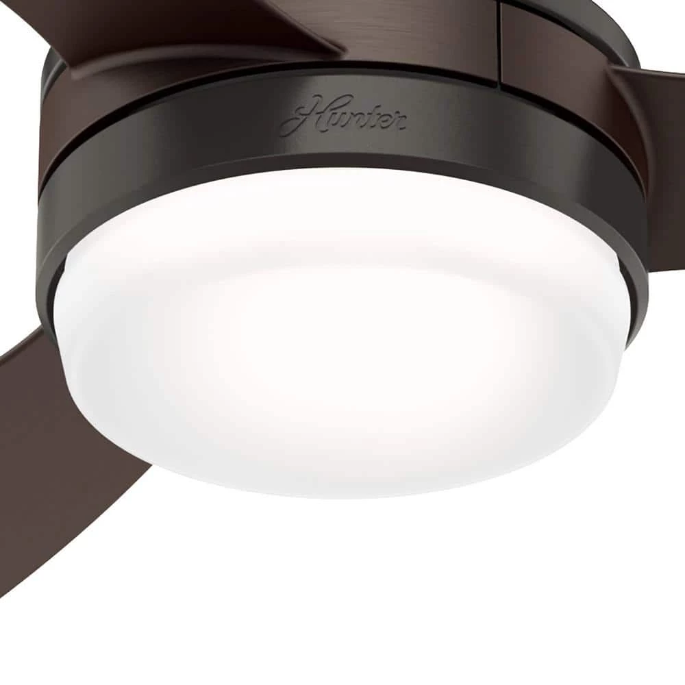 Trillium 60 in. Indoor Noble Bronze Ceiling Fan with Light and Remote Control by Hunter 7 Trillium 60 in. Indoor Noble Bronze Ceiling Fan with Light and Remote Control by Hunter - Image 5