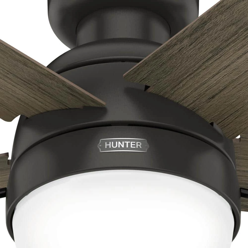 Avenue 52 in. Indoor Noble Bronze Ceiling Fan With Light Kit by Hunter 10 Avenue 52 in. Indoor Noble Bronze Ceiling Fan With Light Kit by Hunter - Image 8
