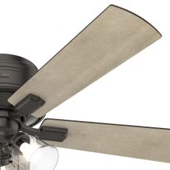 Crestfield 52 in. LED Indoor Low Profile Noble Bronze Ceiling Fan with 3-Light Kit by Hunter 22 Crestfield 52 in. LED Indoor Low Profile Noble Bronze Ceiling Fan with 3-Light Kit by Hunter -Hunter Sales noble bronze hunter ceiling fans with lights 54208 c3 1000