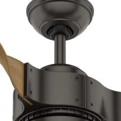 Apache Wifi Enabled Apple HomeKit/Google Home/Alexa 54 in. Indoor Noble Bronze Ceiling Fan with Light Kit and Remote by Hunter 17 Apache Wifi Enabled Apple HomeKit/Google Home/Alexa 54 in. Indoor Noble Bronze Ceiling Fan with Light Kit and Remote by Hunter -Hunter Sales noble bronze hunter ceiling fans with lights 59226 77 1000