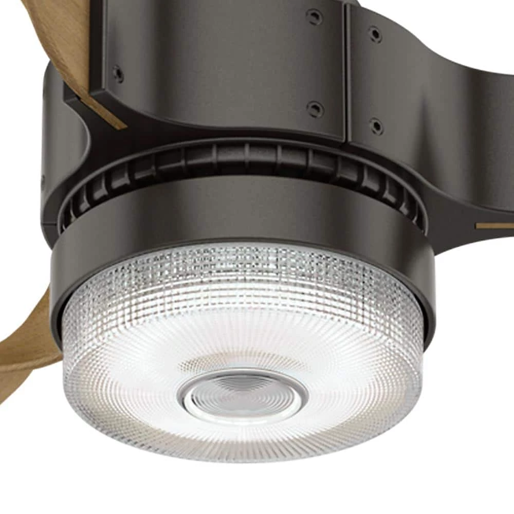 Apache Wifi Enabled Apple HomeKit/Google Home/Alexa 54 in. Indoor Noble Bronze Ceiling Fan with Light Kit and Remote by Hunter 9 Apache Wifi Enabled Apple HomeKit/Google Home/Alexa 54 in. Indoor Noble Bronze Ceiling Fan with Light Kit and Remote by Hunter - Image 7