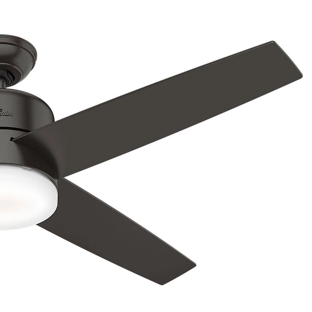 Advocate 54 in. Integrated LED Indoor Noble Bronze Ceiling Fan with Light Kit and Remote by Hunter 9 Advocate 54 in. Integrated LED Indoor Noble Bronze Ceiling Fan with Light Kit and Remote by Hunter - Image 7