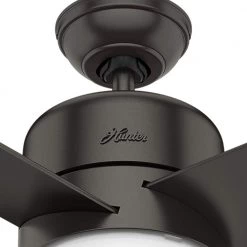 Advocate 54 in. Integrated LED Indoor Noble Bronze Ceiling Fan with Light Kit and Remote by Hunter 24 Advocate 54 in. Integrated LED Indoor Noble Bronze Ceiling Fan with Light Kit and Remote by Hunter -Hunter Sales noble bronze hunter ceiling fans with lights 59366 76 1000