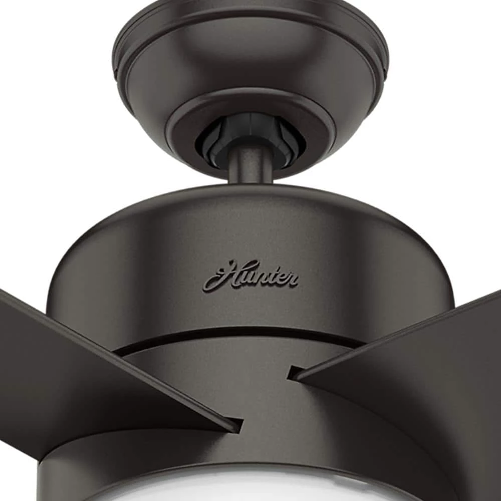 Advocate 54 in. Integrated LED Indoor Noble Bronze Ceiling Fan with Light Kit and Remote by Hunter 13 Advocate 54 in. Integrated LED Indoor Noble Bronze Ceiling Fan with Light Kit and Remote by Hunter - Image 11