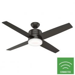 Advocate 54 in. Integrated LED Indoor Noble Bronze Ceiling Fan with Light Kit and Remote by Hunter 19 Advocate 54 in. Integrated LED Indoor Noble Bronze Ceiling Fan with Light Kit and Remote by Hunter -Hunter Sales noble bronze hunter ceiling fans with lights 59366 c3 1000