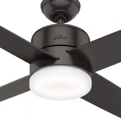 Advocate 54 in. Integrated LED Indoor Noble Bronze Ceiling Fan with Light Kit and Remote by Hunter 23 Advocate 54 in. Integrated LED Indoor Noble Bronze Ceiling Fan with Light Kit and Remote by Hunter -Hunter Sales noble bronze hunter ceiling fans with lights 59366 fa 1000
