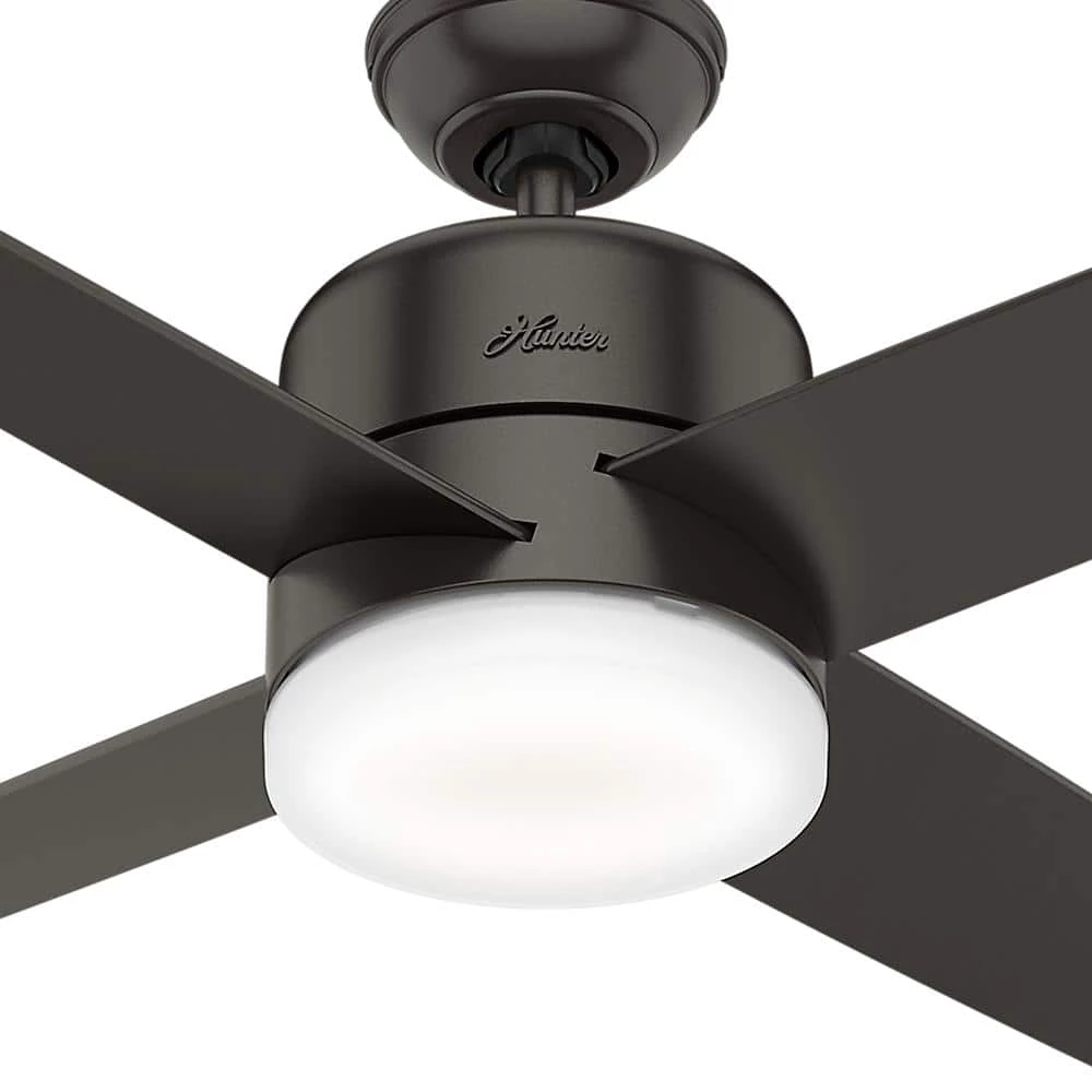 Advocate 54 in. Integrated LED Indoor Noble Bronze Ceiling Fan with Light Kit and Remote by Hunter 12 Advocate 54 in. Integrated LED Indoor Noble Bronze Ceiling Fan with Light Kit and Remote by Hunter - Image 10