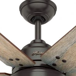 Warrant 70 in. LED Indoor Noble Bronze Ceiling Fan with Light and Wall Switch by Hunter 14 Warrant 70 in. LED Indoor Noble Bronze Ceiling Fan with Light and Wall Switch by Hunter -Hunter Sales noble bronze hunter ceiling fans with lights 59397 1d 1000