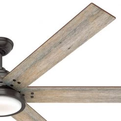 Warrant 70 in. LED Indoor Noble Bronze Ceiling Fan with Light and Wall Switch by Hunter 19 Warrant 70 in. LED Indoor Noble Bronze Ceiling Fan with Light and Wall Switch by Hunter -Hunter Sales noble bronze hunter ceiling fans with lights 59397 44 1000