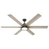 Warrant 70 in. LED Indoor Noble Bronze Ceiling Fan with Light and Wall Switch by Hunter -Hunter Sales noble bronze hunter ceiling fans with lights 59397 64 1000