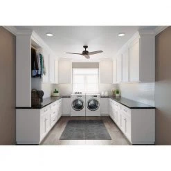 Woodfield 52 in. Indoor Noble Bronze Ceiling Fan with Wall Switch by Hunter -Hunter Sales noble bronze hunter ceiling fans without lights 51414 a0 1000