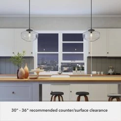 Saddle Creek 1 Light Noble Bronze Pendant with Frosted Glass Shade Kitchen Light by Hunter -Hunter Sales noble bronze hunter chandeliers 19192 4f 1000