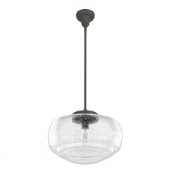 Saddle Creek 1 Light Noble Bronze Pendant with Frosted Glass Shade Kitchen Light by Hunter -Hunter Sales noble bronze hunter chandeliers 19192 c3 1000