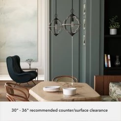 Stone Creek 1 Light Noble Bronze Island Pendant Light Dining Room Light by Hunter -Hunter Sales noble bronze hunter chandeliers 19222 77 1000