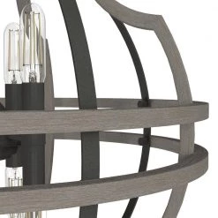 Stone Creek 6 Light Noble Bronze Island Pendant Light Dining Room Light by Hunter -Hunter Sales noble bronze hunter chandeliers 19224 1d 1000