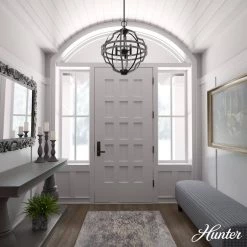 Stone Creek 6 Light Noble Bronze Island Pendant Light Dining Room Light by Hunter -Hunter Sales noble bronze hunter chandeliers 19224 40 1000