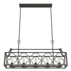 Stone Creek 5 Light Noble Bronze Basket Chandelier Dining Room Light by Hunter -Hunter Sales noble bronze hunter chandeliers 19232 1f 1000