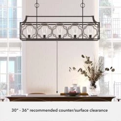 Stone Creek 5 Light Noble Bronze Basket Chandelier Dining Room Light by Hunter -Hunter Sales noble bronze hunter chandeliers 19232 c3 1000