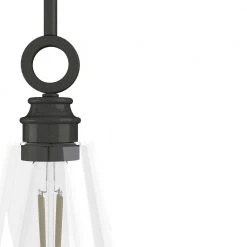 Klein 1-Light Noble Bronze Island Pendant Light with Clear Glass Shade by Hunter -Hunter Sales noble bronze hunter chandeliers 19437 a0 1000