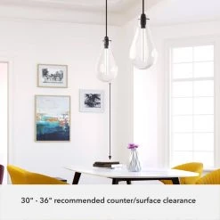 Lundin 1-Light Noble Bronze Bulb Pendant Light with Clear Glass Shade by Hunter -Hunter Sales noble bronze hunter chandeliers 19565 c3 1000