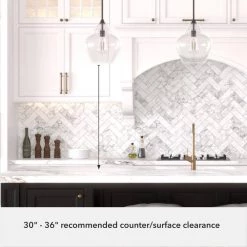 Dunshire 1-Light Noble Bronze Island Pendant Light with Clear Ginger Jar Glass Shade by Hunter -Hunter Sales noble bronze hunter chandeliers 19646 66 1000