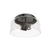 Hartland 12 in. 2 Light Noble Bronze Flush Mount Kitchen Light by Hunter