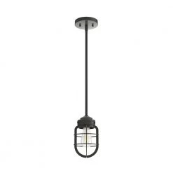 Starklake 1 Light Noble Bronze Mini Pendant Kitchen Light by Hunter