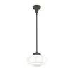 Saddle Creek 1 Light Noble Bronze Mini Pendant with Frosted Glass Shade Kitchen Light by Hunter -Hunter Sales noble bronze hunter pendant lights 19188 64 1000