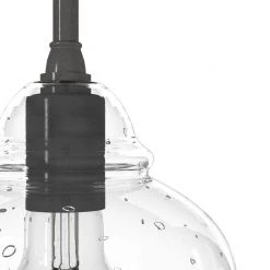 Dunshire 1-Light Noble Bronze Island Mini-Pendant Light with Clear Seeded Ginger Jar Glass Shade by Hunter 11 Dunshire 1-Light Noble Bronze Island Mini-Pendant Light with Clear Seeded Ginger Jar Glass Shade by Hunter -Hunter Sales noble bronze hunter pendant lights 19649 a0 1000