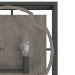 Stone Creek 2 Light Aged Steel Wall Sconce Bathroom Light by Hunter -Hunter Sales noble bronze hunter vanity lighting 19228 a0 1000