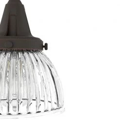 Cypress Grove 3 Light Onyx Bengal Waterfall Chandelier with Clear Holophane Glass Shades Kitchen Light by Hunter -Hunter Sales onyx bengal hunter chandeliers 19183 a0 1000