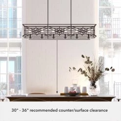 Langwood 6 Light Onyx Bengal Basket Chandelier Kitchen Light by Hunter -Hunter Sales onyx bengal hunter chandeliers 19333 c3 1000