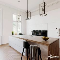 Felippe 8 Light Onyx Bengal Island Pendant Light with Clear Seeded Glass Shade Kitchen Light by Hunter 12 Felippe 8 Light Onyx Bengal Island Pendant Light with Clear Seeded Glass Shade Kitchen Light by Hunter -Hunter Sales onyx bengal hunter chandeliers 19976 40 1000