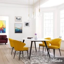 Lundin 1 Light Palm Gold Island Pendant Light with Glass Shade Kitchen Light by Hunter -Hunter Sales palm gold hunter chandeliers 19560 40 1000