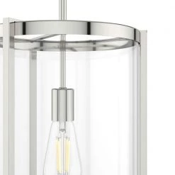 Astwood 1 Light Polished Nickel Island Pendant with Clear Glass Shade Dining Room Light by Hunter 13 Astwood 1 Light Polished Nickel Island Pendant with Clear Glass Shade Dining Room Light by Hunter -Hunter Sales polished nickel hunter chandeliers 19950 a0 1000