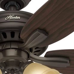 Newsome 52 in. Indoor Premier Bronze Ceiling Fan With LED Light Kit and Remote by Hunter 21 Newsome 52 in. Indoor Premier Bronze Ceiling Fan With LED Light Kit and Remote by Hunter -Hunter Sales premier bronze hunter ceiling fans with lights 32847 1f 1000