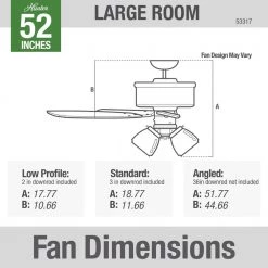 Newsome 52 in. Indoor Premier Bronze Ceiling Fan With LED Light Kit and Remote by Hunter 24 Newsome 52 in. Indoor Premier Bronze Ceiling Fan With LED Light Kit and Remote by Hunter -Hunter Sales premier bronze hunter ceiling fans with lights 32847 76 1000