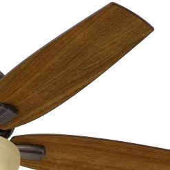 Newsome 52 in. Indoor Premier Bronze Bowl Light Kit Low-Profile Ceiling Fan by Hunter 22 Newsome 52 in. Indoor Premier Bronze Bowl Light Kit Low-Profile Ceiling Fan by Hunter -Hunter Sales premier bronze hunter ceiling fans with lights 53314 4f 1000