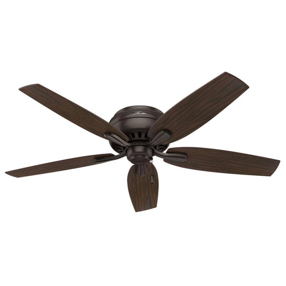 Newsome 52 in. Indoor Premier Bronze Bowl Light Kit Low-Profile Ceiling Fan by Hunter 8 Newsome 52 in. Indoor Premier Bronze Bowl Light Kit Low-Profile Ceiling Fan by Hunter - Image 6