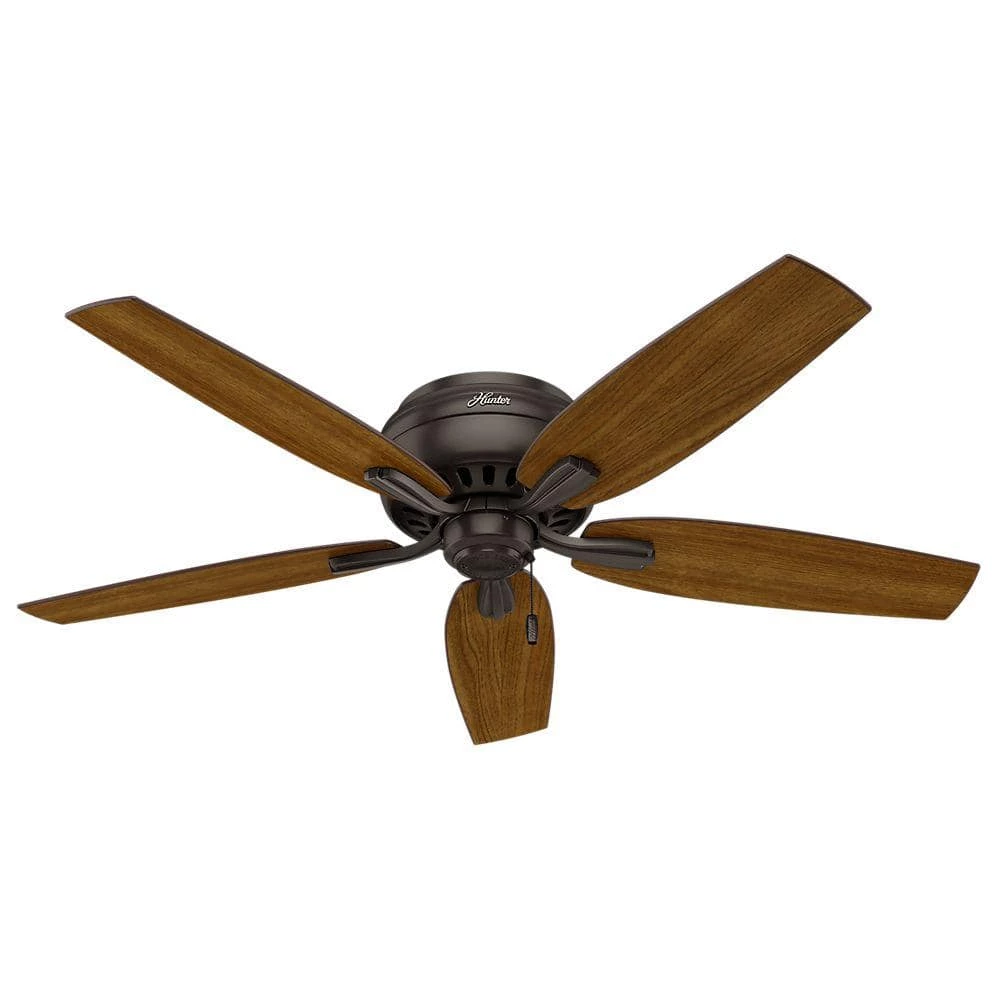 Newsome 52 in. Indoor Premier Bronze Bowl Light Kit Low-Profile Ceiling Fan by Hunter 9 Newsome 52 in. Indoor Premier Bronze Bowl Light Kit Low-Profile Ceiling Fan by Hunter - Image 7