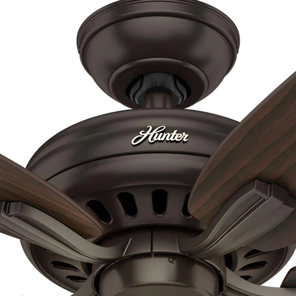 Newsome 52 in. Indoor Premier Bronze Ceiling Fan with Three Light Kit by Hunter 6 Newsome 52 in. Indoor Premier Bronze Ceiling Fan with Three Light Kit by Hunter - Image 4