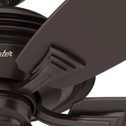 Rainsford 52 in. Outdoor Premier Bronze Ceiling Fan by Hunter -Hunter Sales premier bronze hunter ceiling fans without lights 53347 1d 1000