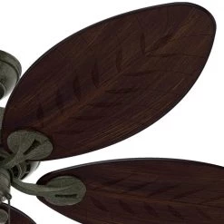 Bayview 54 in. Indoor/Outdoor Provencal Gold Ceiling Fan by Hunter 13 Bayview 54 in. Indoor/Outdoor Provencal Gold Ceiling Fan by Hunter -Hunter Sales provencal gold hunter ceiling fans without lights 50473 1f 1000