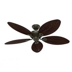 Bayview 54 in. Indoor/Outdoor Provencal Gold Ceiling Fan by Hunter