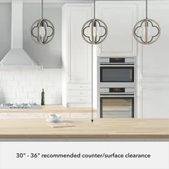 Gablecrest 1 Light Rustic Iron Geometric Pendant Light Kitchen Light by Hunter 19 Gablecrest 1 Light Rustic Iron Geometric Pendant Light Kitchen Light by Hunter -Hunter Sales rustic iron hunter chandeliers 19093 4f 1000