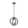 Gablecrest 1 Light Rustic Iron Geometric Pendant Light Kitchen Light by Hunter -Hunter Sales rustic iron hunter chandeliers 19093 64 1000