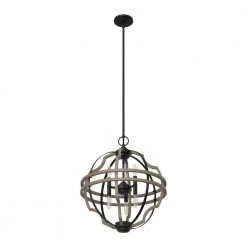 Stone Creek 6 Light Rustic Iron Island Pendant Light Dining Room Light by Hunter -Hunter Sales rustic iron hunter chandeliers 19223 4f 1000