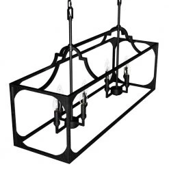 Highland Hill 8 Light Rustic Iron Candlestick Chandelier Kitchen Light by Hunter -Hunter Sales rustic iron hunter chandeliers 19289 a0 1000